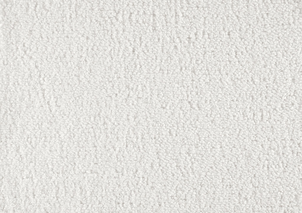 Mid-Century Modern Accent Chair 1pc White Chenille Fabric Upholstered Channel Stitched Back Brown Legs Solid Wood Furniture