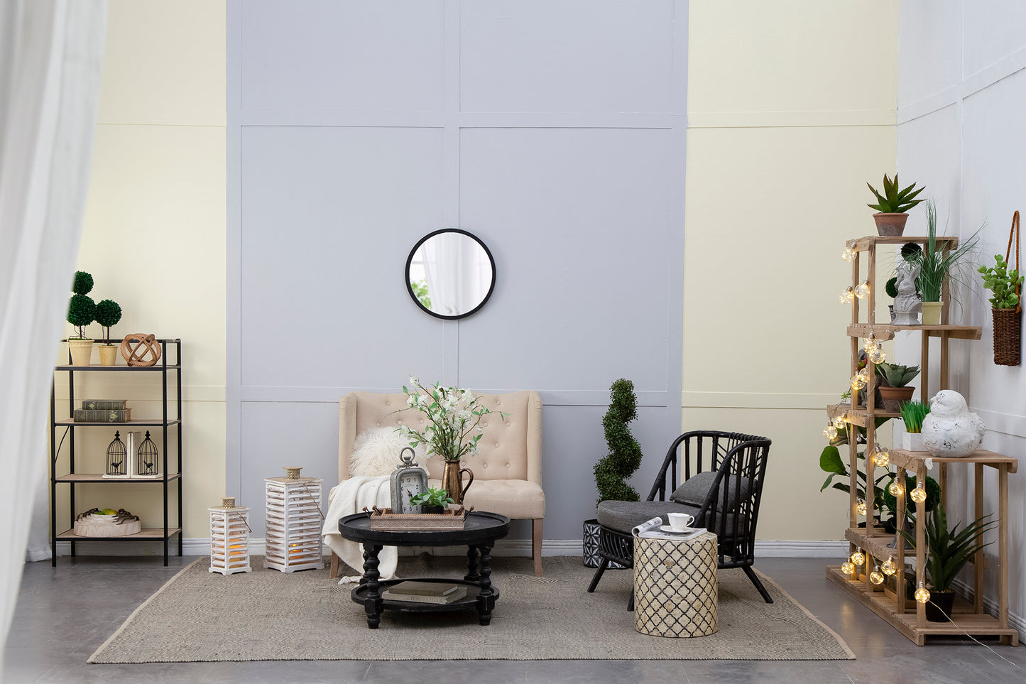 Milo Circle Wall Mirror - Groovy Boardz