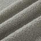 [NEW ARRIVED] [VIDEO PROVIDED] 128Minimalist Cloud Sectional Couch ,Modern Couches ,4-Seater ,No Assembly,Two modular sofa,Boucle Teddy Fabric, upholstered , anti-wrinkle fabric,Light Gray