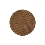 Spencer Minimalist Oak Wood Adjustable Bar Counter Stool, Walnut Brown Oak Wood