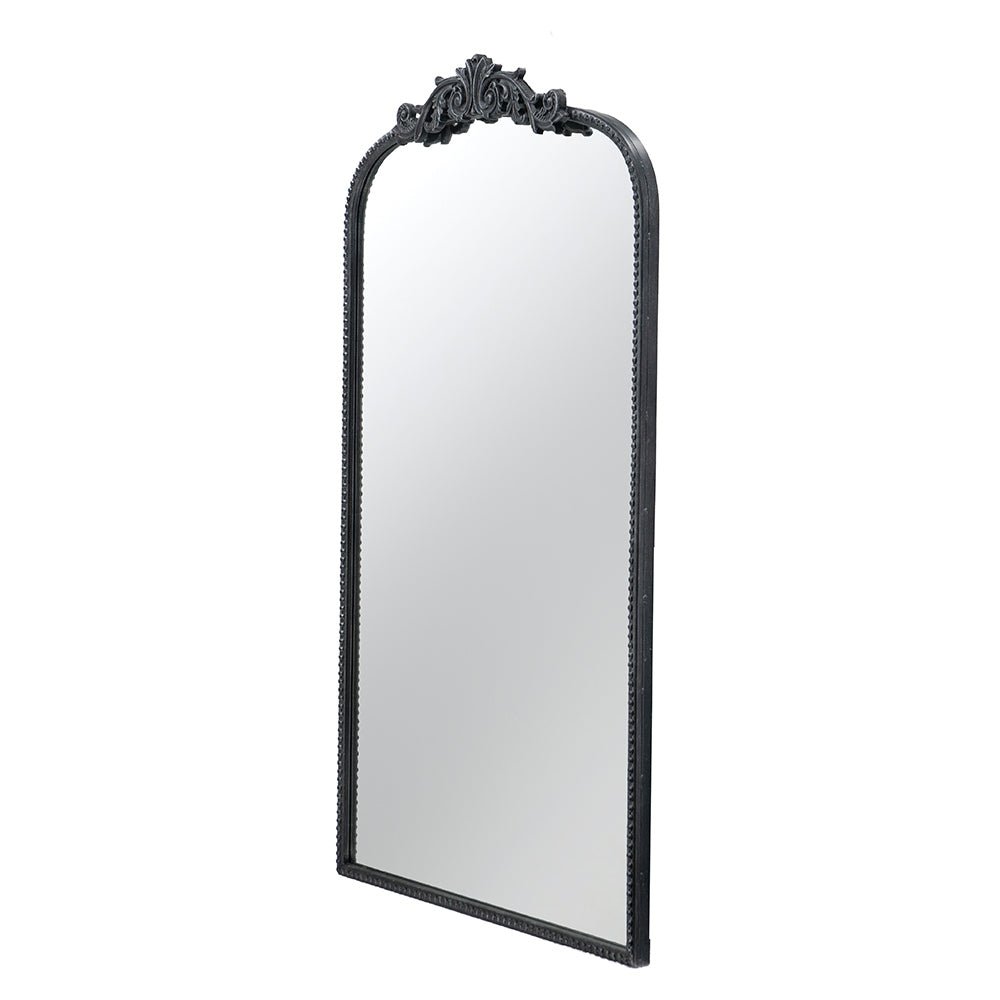 24"x 42" Classic Design Mirror with and Baroque Inspired Frame for Bathroom, Entryway Console Lean Against Wall - Groovy Boardz