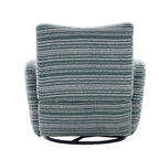 Modern Style 360° Swivel Leisure Chair Fabric Striped Armrest Swivel Chair with sand-rimmed fabric and metal bracket, suitable for living room, balcony and bedroom Accent Chair