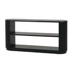 Mirod Modern Entryway Console Table - Slim Sofa Table with Open Shelf & Elegant Wood Grain, Multi-Functional Hallway Table for Living Room