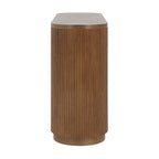 Mirod Modern Entryway Console Table - Slim Sofa Table with Open Shelf & Elegant Wood Grain, Multi-Functional Hallway Table for Living Room