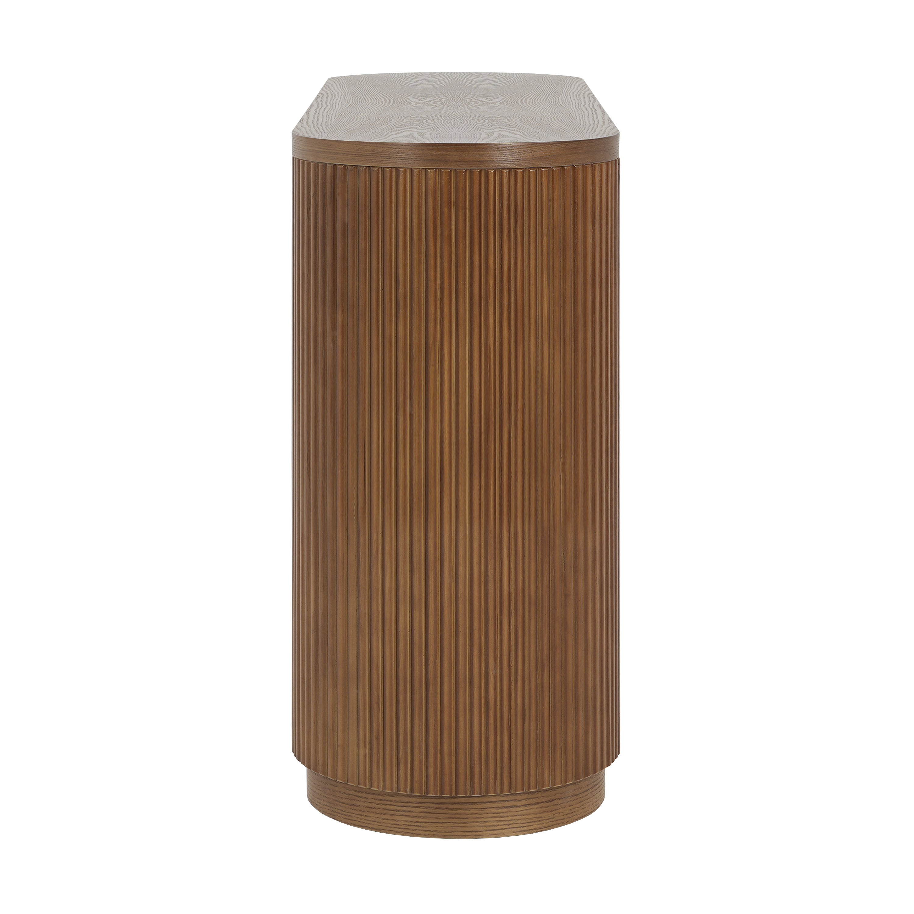 Mirod Modern Entryway Console Table - Slim Sofa Table with Open Shelf & Elegant Wood Grain, Multi-Functional Hallway Table for Living Room