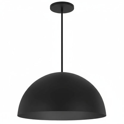 24 inch Diameter Integrated LED Black Pendant Pendant Lights