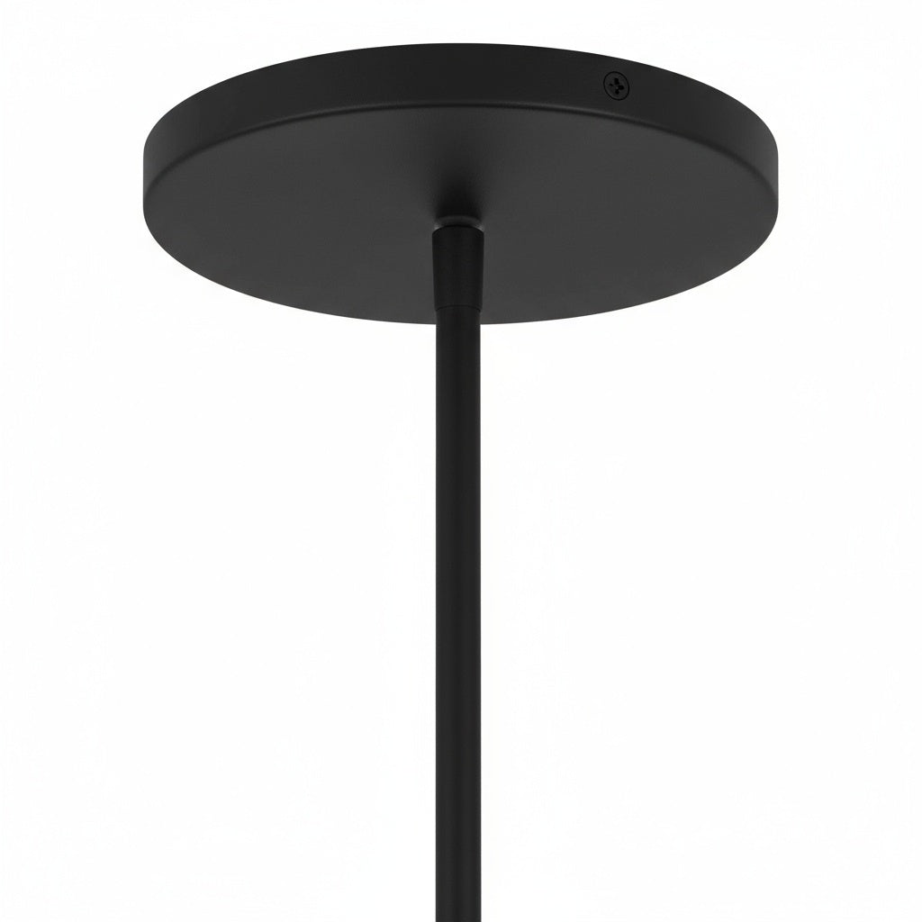 24 inch Diameter Integrated LED Black Pendant Pendant Lights