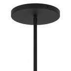 24 inch Diameter Integrated LED Black Pendant Pendant Lights
