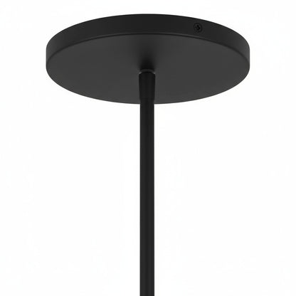 24 inch Diameter Integrated LED Black Pendant Pendant Lights