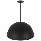 24 inch Diameter Integrated LED Black Pendant Pendant Lights