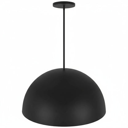 24 inch Diameter Integrated LED Black Pendant Pendant Lights