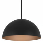 24 inch Diameter Integrated LED Black Pendant Pendant Lights