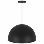 24 inch Diameter Integrated LED Black Pendant Pendant Lights