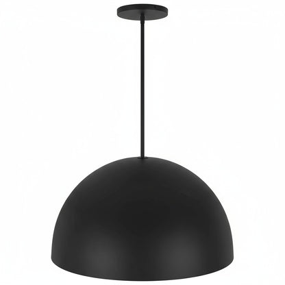 24 inch Diameter Integrated LED Black Pendant Pendant Lights
