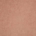 Modern 47' Cozy Upholstered Armchair Sofa with Movable Ottoman, Pink Chenille Fabric, Wide Seat and Curved Armrests