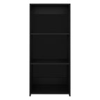 Note 47 Tall Three-Tier Ladder Bookcase Black