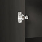 Modern Curved Sideboard 47.2-Inch Decorative Storage Cabinet Wooden Console Table Coffee Bar Cabinet with 4 Doors and Adjustable Interior Shelves for Living Room, Kitchen, Bedroom, Hallway (Champagne)