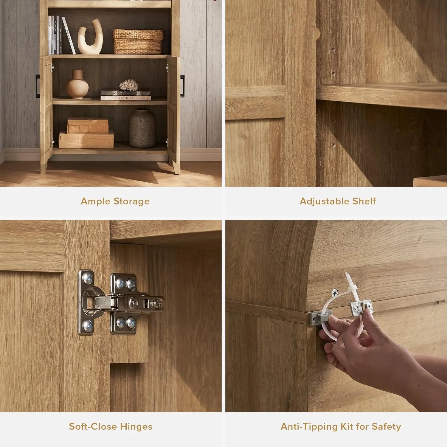 Walker Modern Arched Cabinet