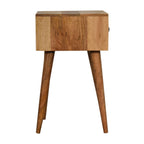 Artisan Furniture Solid Wood Mini Bone Inlay Bedside