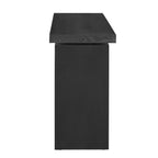 U_STYLE Uniquely Designed Ash Veneer Console Table, Modern Simple Style, Featuring Clever Tabletop Design, Suitable for Entryway, Hallway, Living Room, Foyer