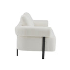 78' Modern 3-Seater Beige Upholstered Sofa, Oversized Comfy Couch with 3 Plush Pillows for Living Room, Bedroom, Apartment