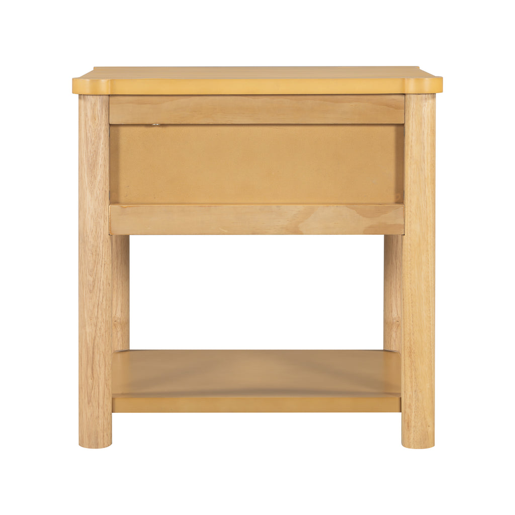 Modern Queen Bed Frame Set with 2 Nightstands, Beige Wood Platform Bed with Headboard and Matching Bedside Tables for Bedroom Bedroom Set