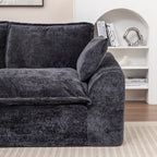 103' Cloud Sectional Couch with L - Shape Chaise, Boneless Modern Modular Large - Segment Sofa for Living Room, No Assembly Required Sectional Sofa