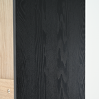 74.5'' Tall Display Cabinet with Glass Doors, Modern Style China Cabinet, Curio Cabinet for Collectibles Figures Trophies, for Hallways Living Room, Kitchen, Home, Studio or Workspace - Black