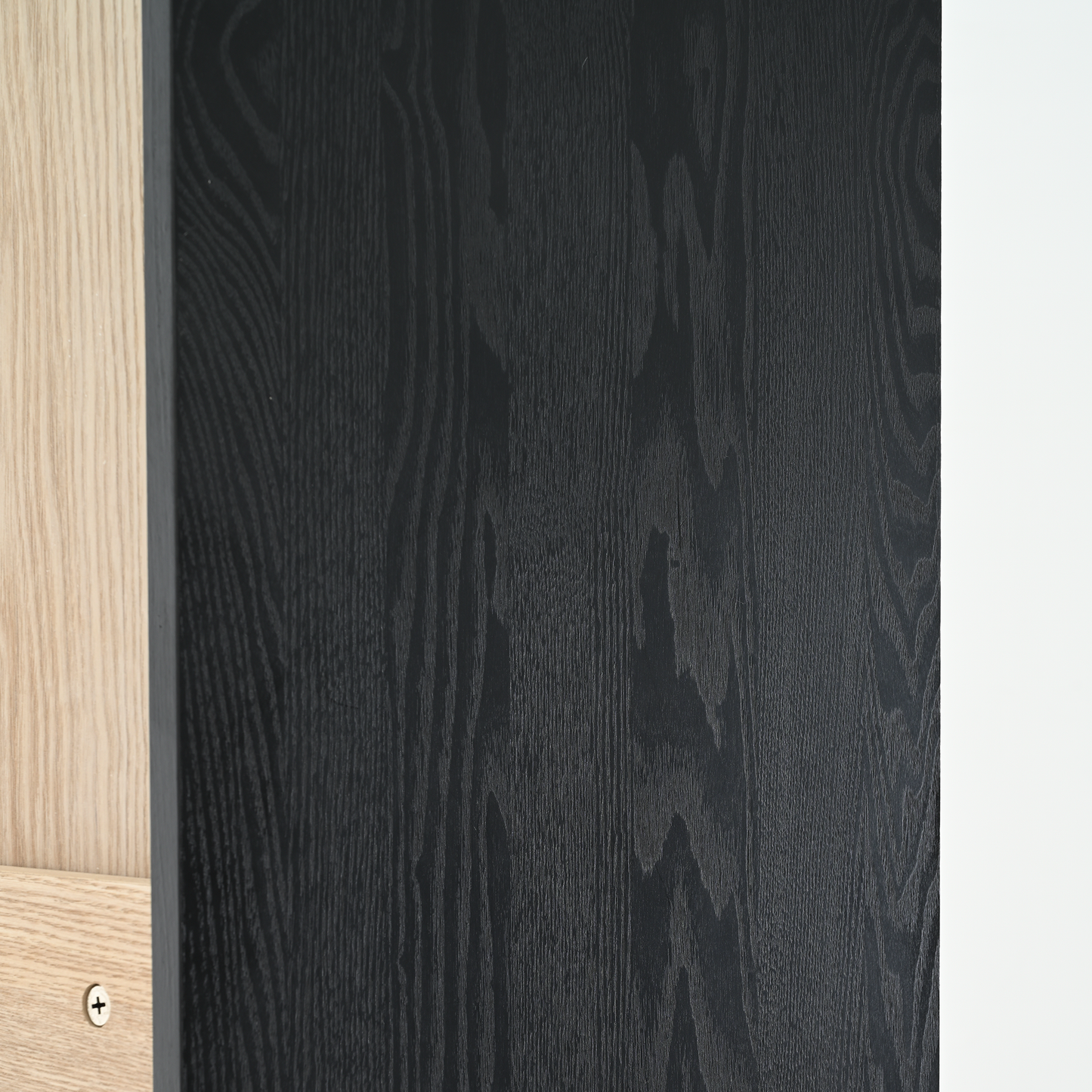 74.5'' Tall Display Cabinet with Glass Doors, Modern Style China Cabinet, Curio Cabinet for Collectibles Figures Trophies, for Hallways Living Room, Kitchen, Home, Studio or Workspace - Black