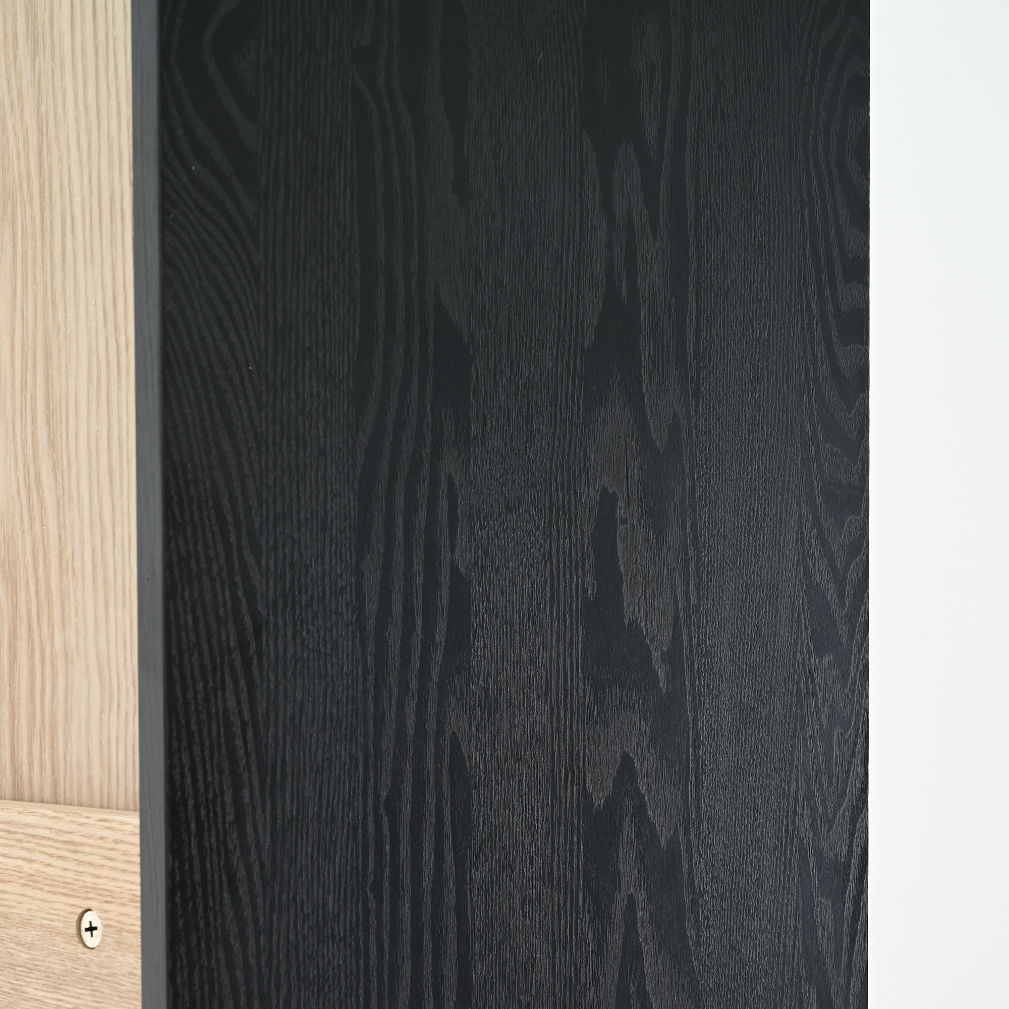 74.5'' Tall Display Cabinet with Glass Doors, Modern Style China Cabinet, Curio Cabinet for Collectibles Figures Trophies, for Hallways Living Room, Kitchen, Home, Studio or Workspace - Black