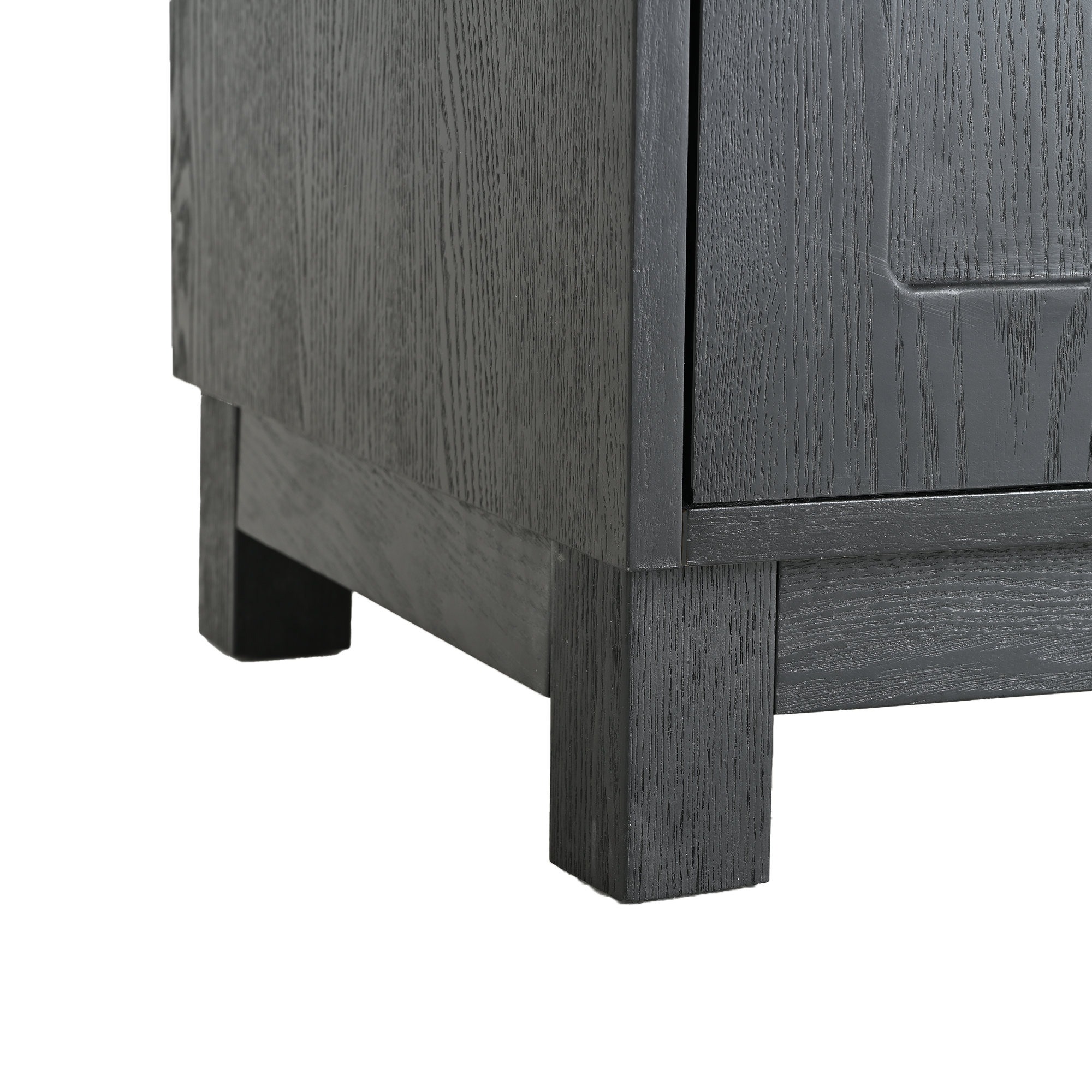 74.5'' Tall Display Cabinet with Glass Doors, Modern Style China Cabinet, Curio Cabinet for Collectibles Figures Trophies, for Hallways Living Room, Kitchen, Home, Studio or Workspace - Black