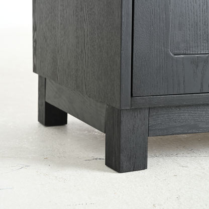 74.5'' Tall Display Cabinet with Glass Doors, Modern Style China Cabinet, Curio Cabinet for Collectibles Figures Trophies, for Hallways Living Room, Kitchen, Home, Studio or Workspace - Black