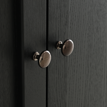 74.5'' Tall Display Cabinet with Glass Doors, Modern Style China Cabinet, Curio Cabinet for Collectibles Figures Trophies, for Hallways Living Room, Kitchen, Home, Studio or Workspace - Black