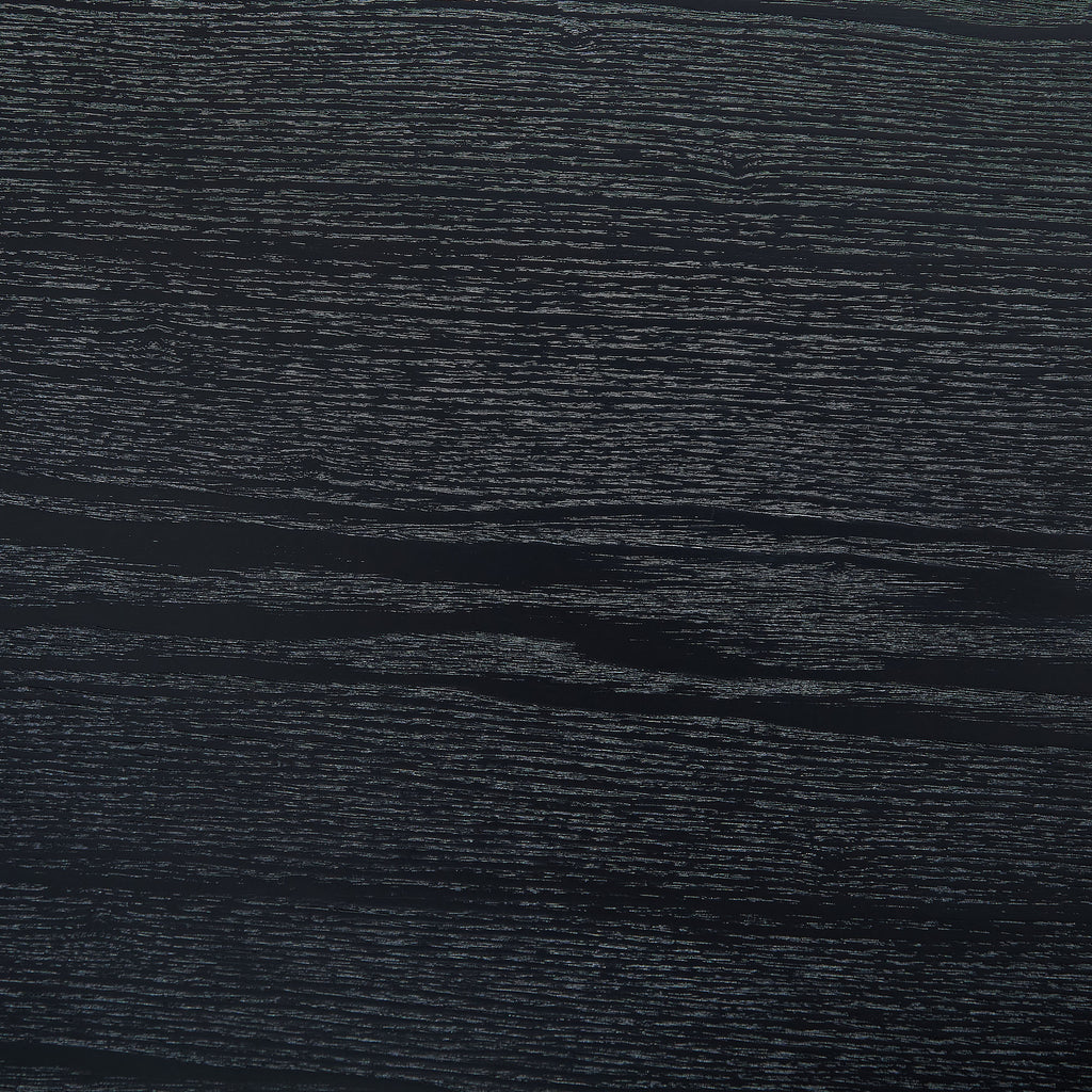 Modern 31.5 Inch Handcraft Drum Coffee Table Square Coffee Table for Living Room,Small Wooden Coffee Table with Sturdy MDF Pedesta,Black Color Coffee Table