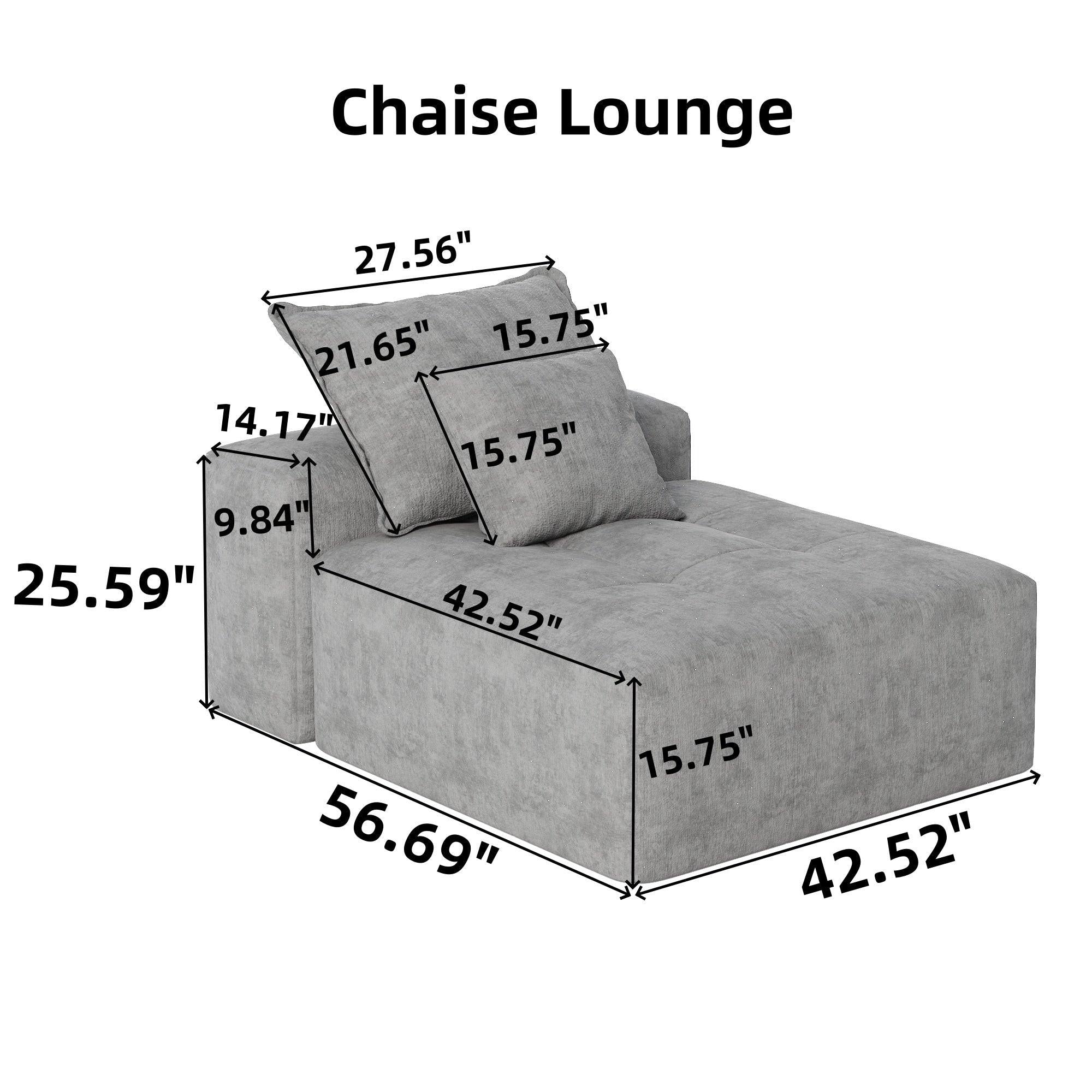 Modern Oversized Modular Sectional Sofa with 2 Ottoman and 2 seat,Sparkling Chenille Fabric Soft Cushion Sofa with 4 Pillows,4 PCS DIY Combination Tufted Sofa,No Assembly Required,BLACK