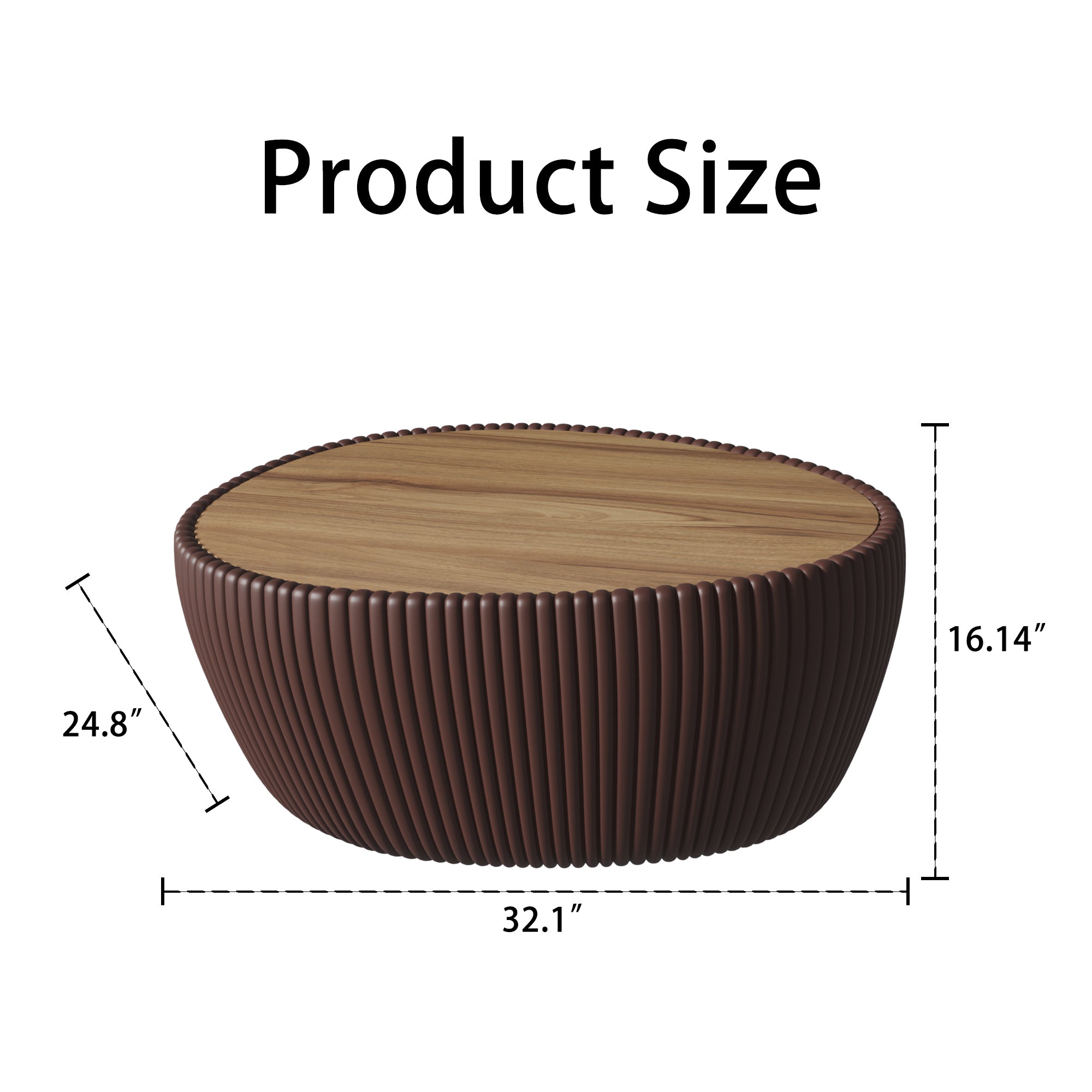 Coffee Color Marble Top goose eggs Shape Leather Coffee modern Sofa Table for Living Room furniture Coffee Table