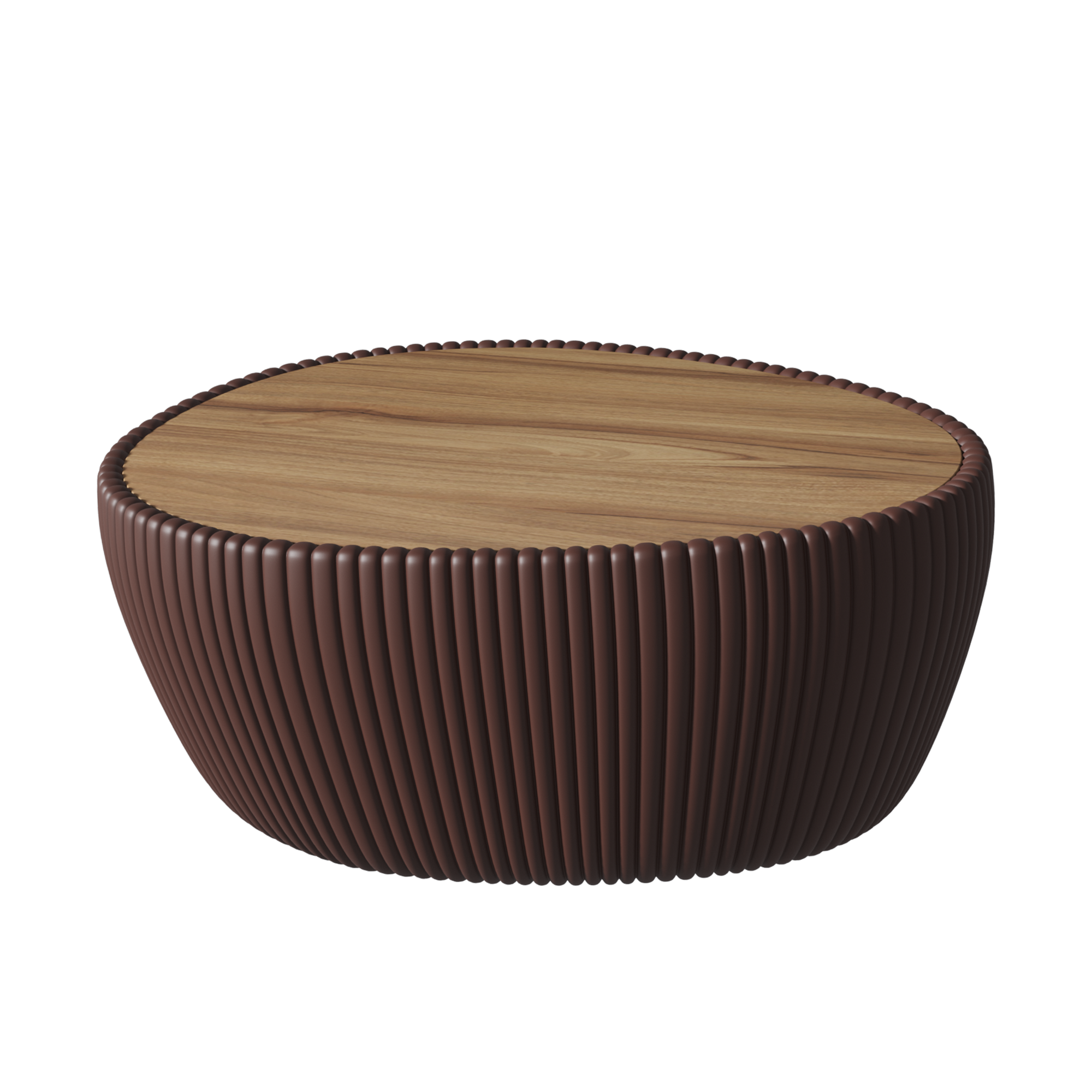 Coffee Color Marble Top goose eggs Shape Leather Coffee modern Sofa Table for Living Room furniture Coffee Table