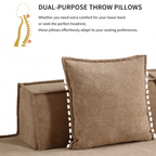 Customizable L-Shaped Modular Sofa Sectional for Modern Living Spaces - Groovy Boardz