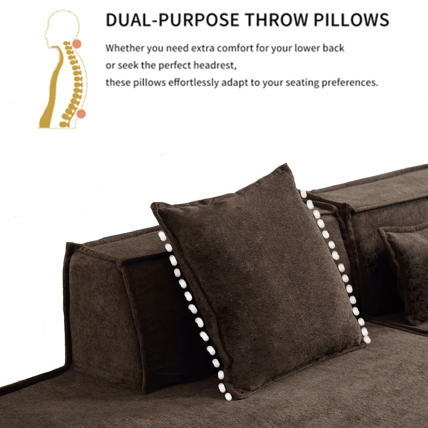 Customizable L-Shaped Modular Sofa Sectional for Modern Living Spaces - Groovy Boardz