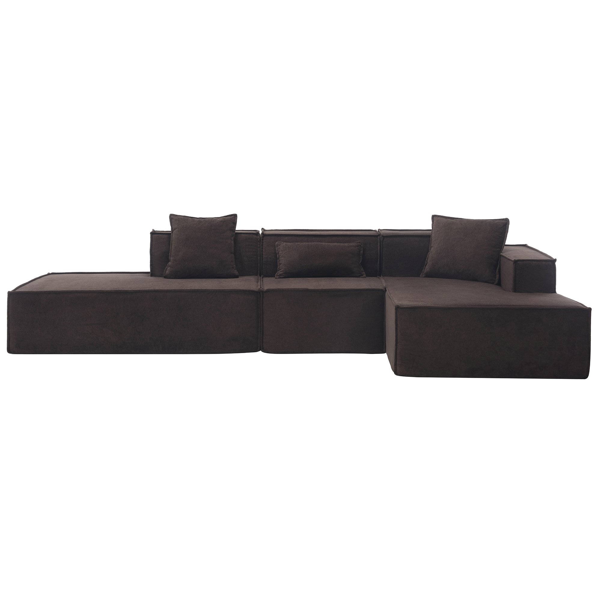 Customizable L-Shaped Modular Sofa Sectional for Modern Living Spaces - Groovy Boardz