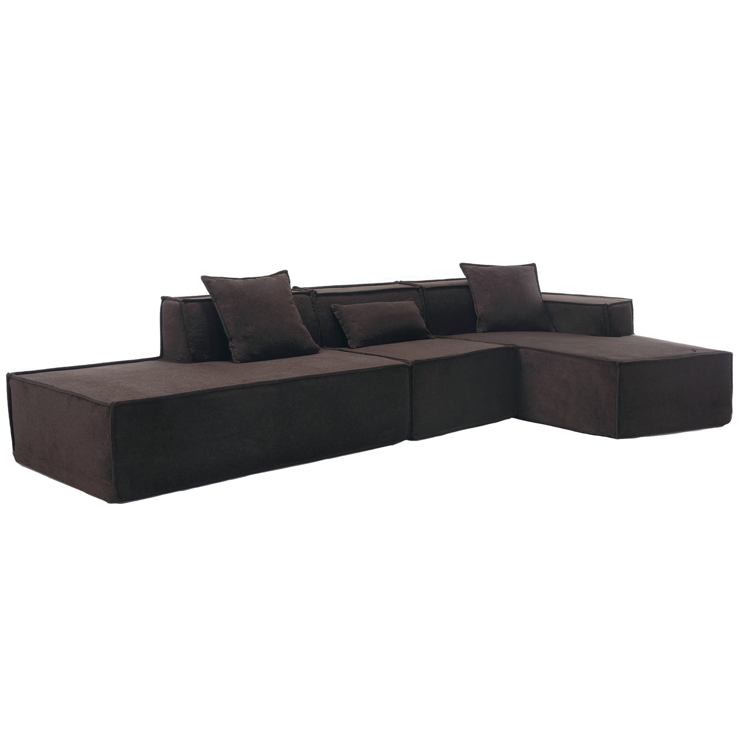 Customizable L-Shaped Modular Sofa Sectional for Modern Living Spaces - Groovy Boardz