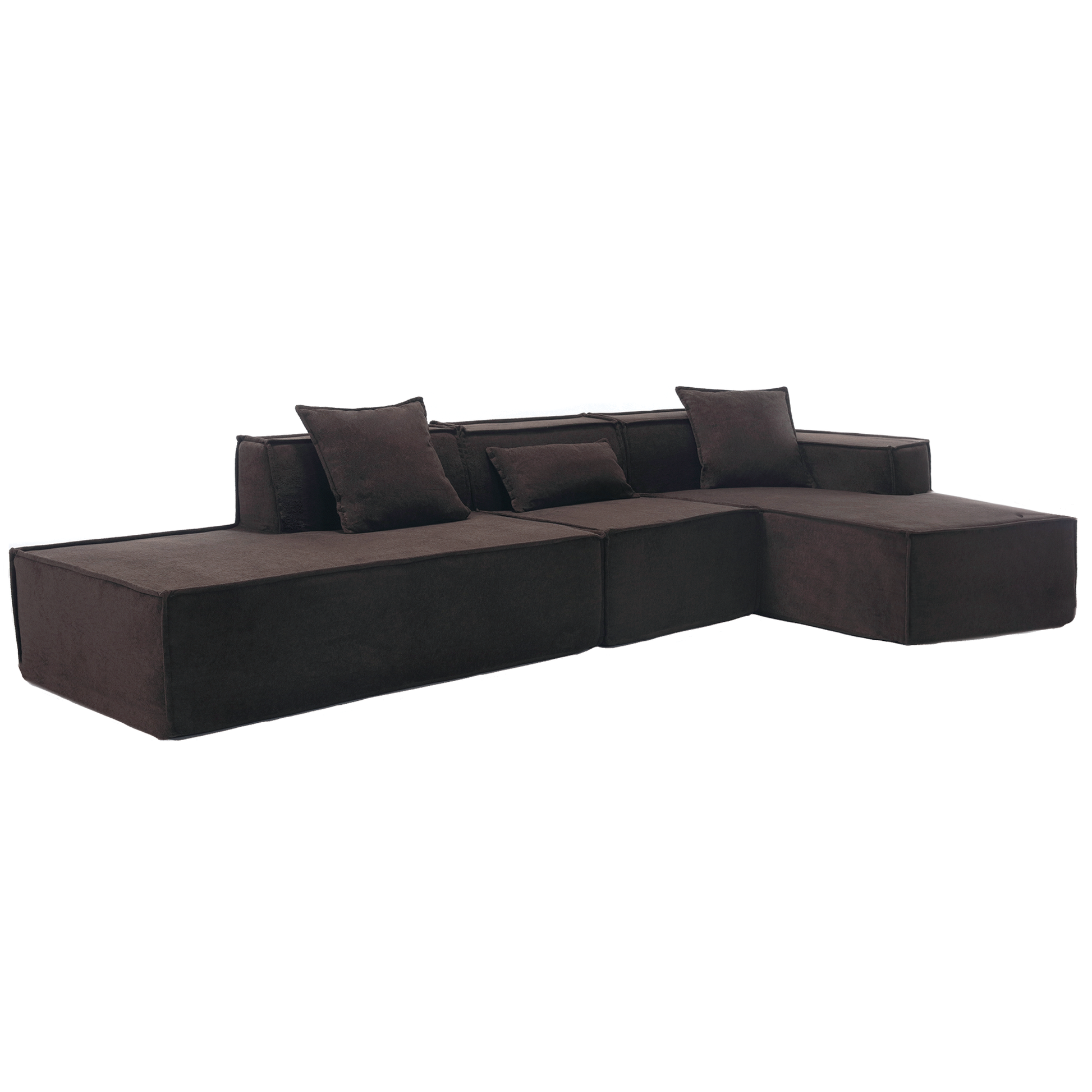 Customizable L-Shaped Modular Sofa Sectional for Modern Living Spaces - Groovy Boardz