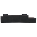 Customizable L-Shaped Modular Sofa Sectional for Modern Living Spaces - Groovy Boardz