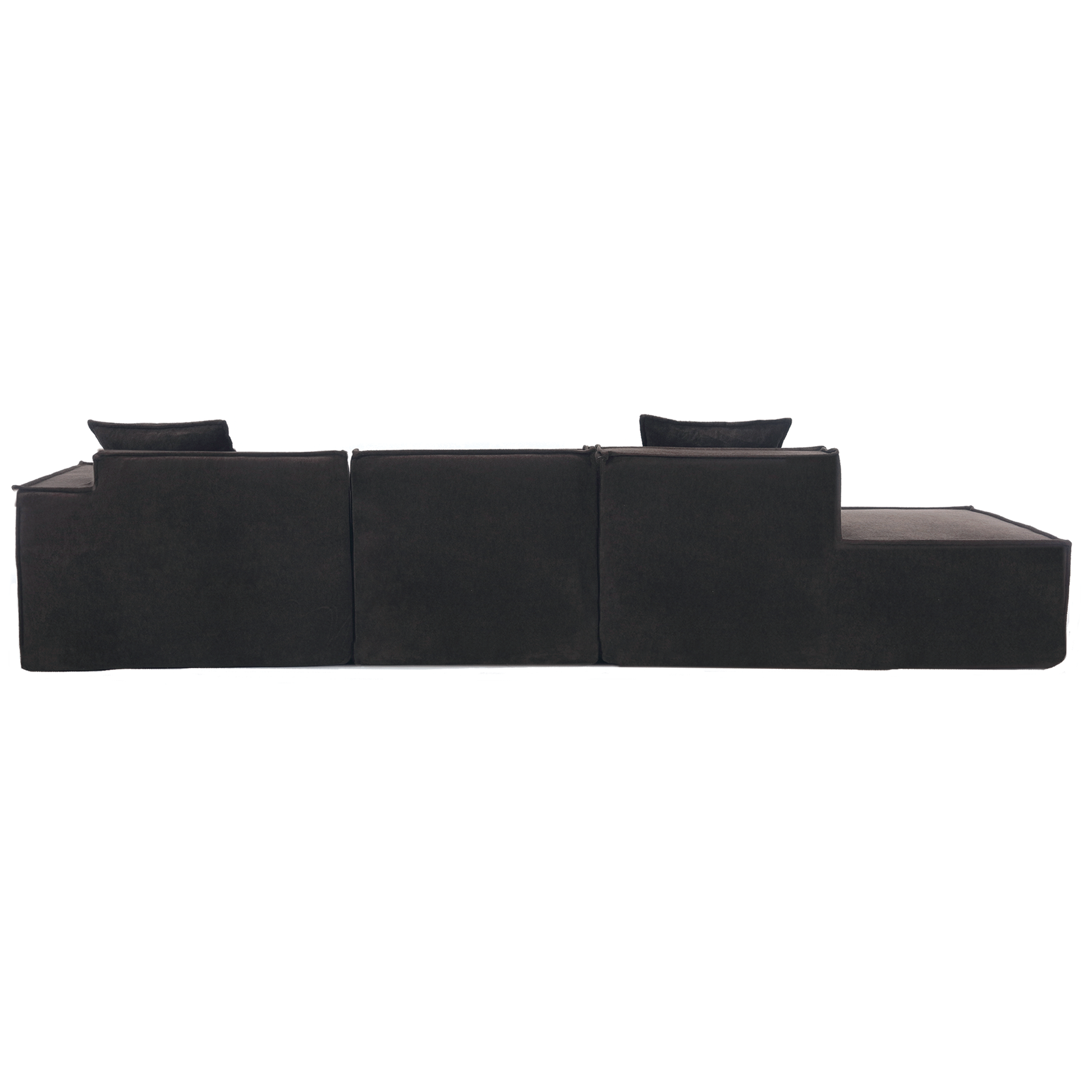 Customizable L-Shaped Modular Sofa Sectional for Modern Living Spaces - Groovy Boardz