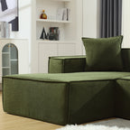 Customizable L-Shaped Modular Sofa Sectional for Modern Living Spaces - Groovy Boardz