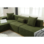 Customizable L-Shaped Modular Sofa Sectional for Modern Living Spaces - Groovy Boardz