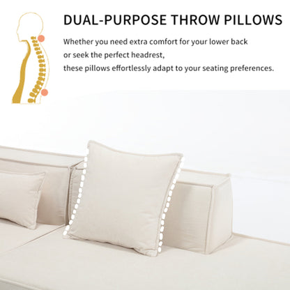 Customizable L-Shaped Modular Sofa Sectional for Modern Living Spaces - Groovy Boardz