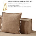 Customizable L-Shaped Modular Sofa Sectional for Modern Living Spaces - Groovy Boardz