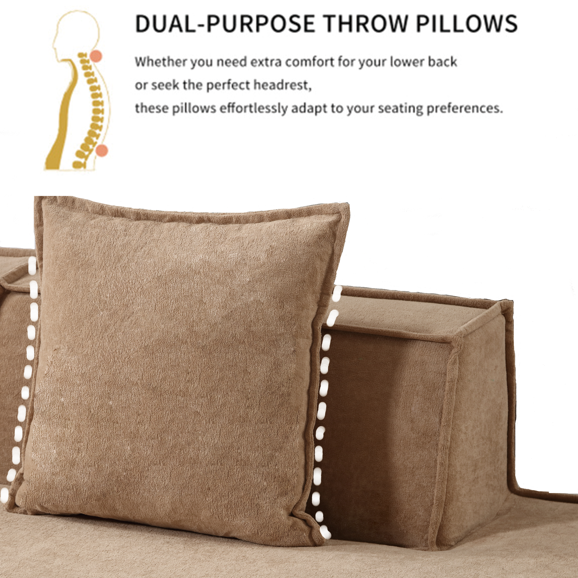 Customizable L-Shaped Modular Sofa Sectional for Modern Living Spaces - Groovy Boardz