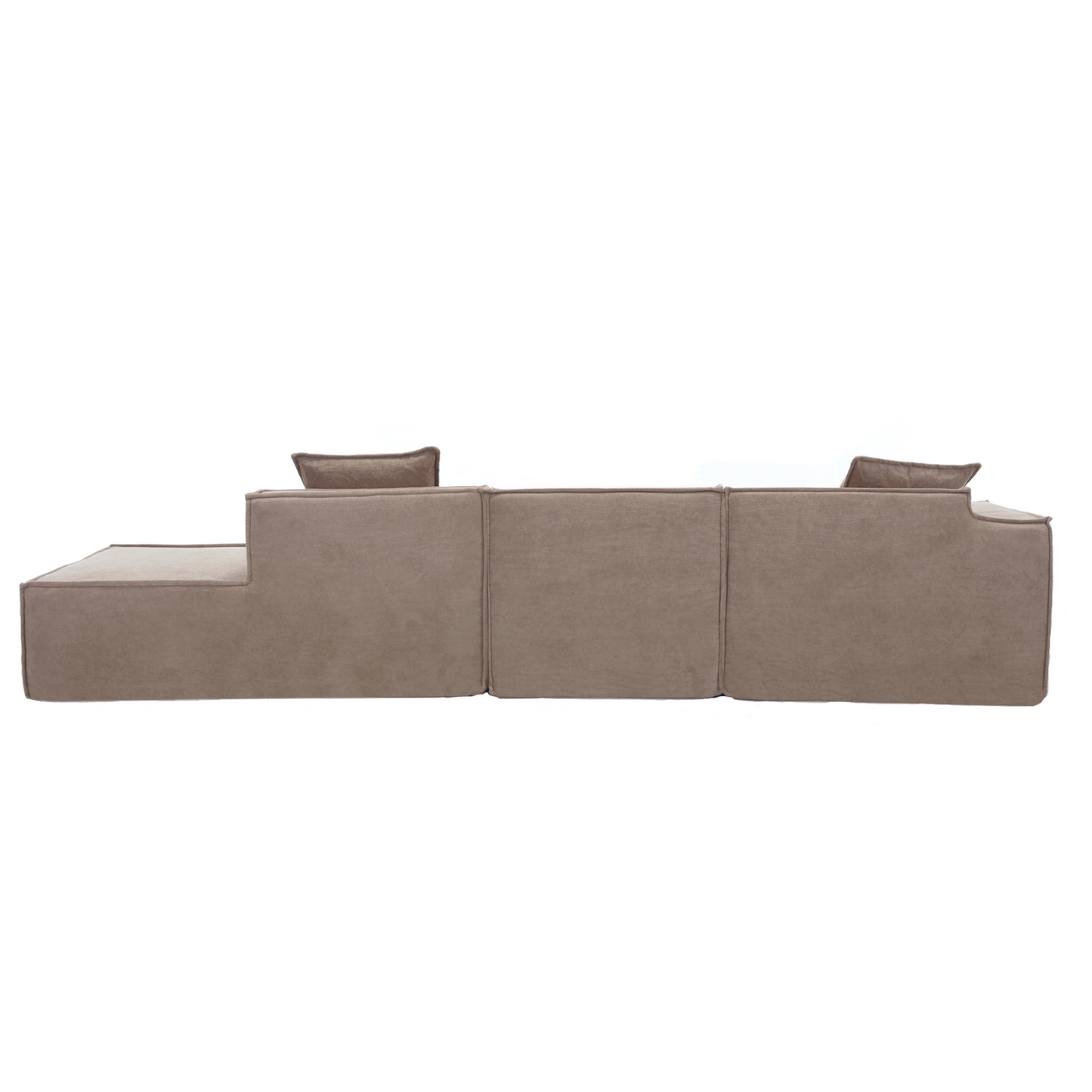 Customizable L-Shaped Modular Sofa Sectional for Modern Living Spaces - Groovy Boardz